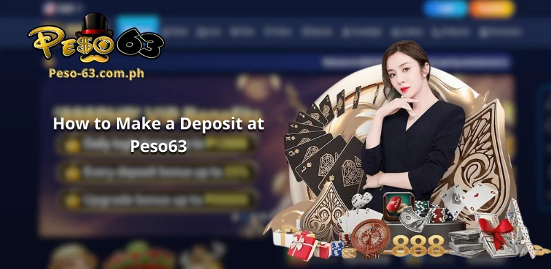 How to Make a Deposit at Peso63